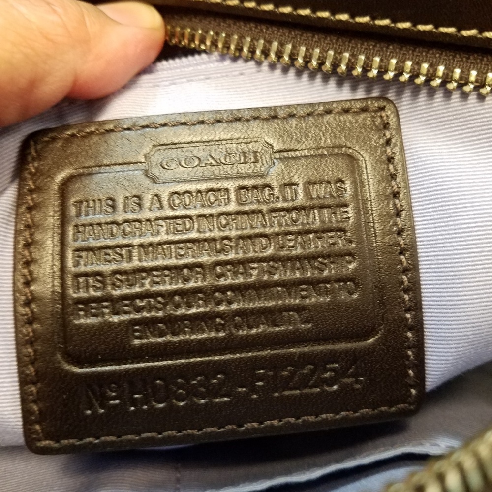 Coach Duffle Purse - Picture 3 of 6